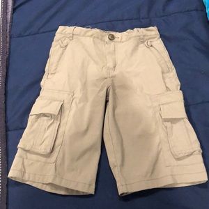 **SALE 3/$15 ** Boys Gray cargo shorts size 12